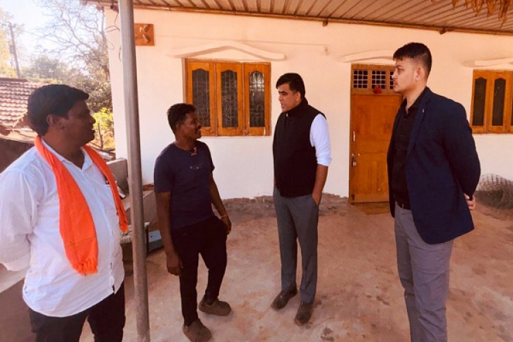 रायपुर : बदली भीमा की जिंदगी आई खुशहाली प्रधानमंत्री आवास योजना से