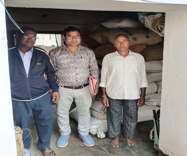 रायपुर : एक करोड़ से अधिक मूल्य का 5,431 क्विंटल धान जब्त