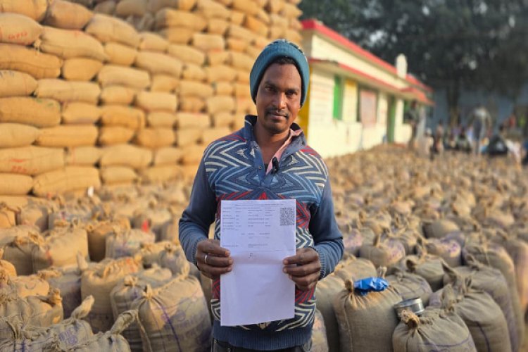 धान उपार्जन केन्द्रों में व्यवस्था से किसानों को राहत