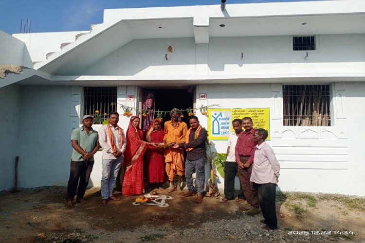 सुशासन सप्ताह में 2100 परिवारों का सपना पूरा, पीएम आवास पूर्णता पर एक साथ किया गृहप्रवेश