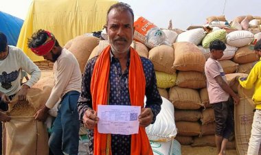 किसान शेषमन ने सिंगहत उपार्जन केंद्र में 166 क्विंटल धान का किया सफल विक्रय