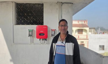 उपभोक्ता’ से ’ऊर्जा दाता’ बने कृष्ण कुमार, सोलर सिस्टम से हर दिन मिल रही 20 यूनिट बिजली का उत्पादन
