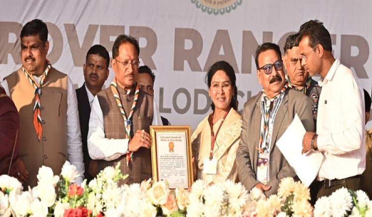 मुख्यमंत्री ने राष्ट्रीय रोवर-रेंजर जंबूरी में बाल विवाह रोकथाम की दिलाई शपथ