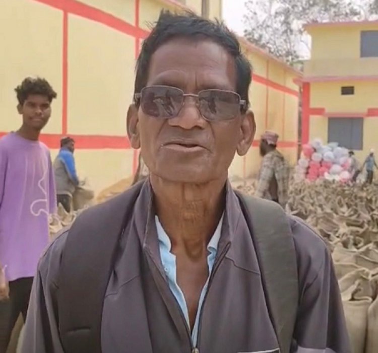 किसान लादेन ने आसानी से बेचा धान : धान खरीदी केंद्र में कोई समस्या नहीं हुई