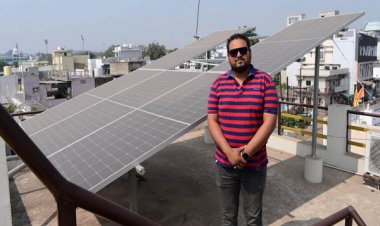 प्राकृतिक ऊर्जा से रोशन हो रहा प्रवीण शुक्ला का घर