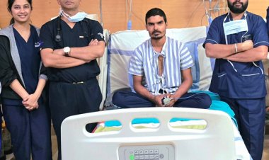 मेडिकल कॉलेज अस्पताल रायपुर के हार्ट-चेस्ट एवं वैस्कुलर सर्जरी विभाग की एक और बड़ी सफलता, चाकू से कटी मुख्य धमनी, सबक्लेवियन आर्टरी को जोड़कर बचाया युवक का हाथ