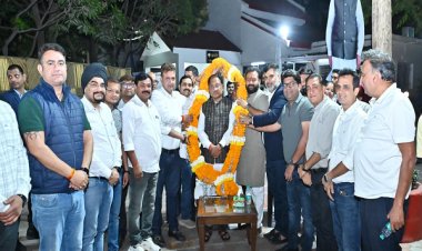 मुख्यमंत्री से छत्तीसगढ़ रियल एस्टेट वेलफेयर एसोसिएशन के प्रतिनिधिमंडल ने की मुलाकात