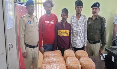 रायपुर में 14 किलो गांजा के साथ 3 अंतर्राज्यीय तस्कर गिरफ्तार
