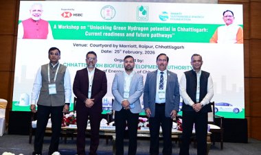 ऊर्जा विभाग सचिव श्री रोहित यादव ने छत्तीसगढ़ में ग्रीन हाइड्रोजन की संभावनाओं पर की चर्चा