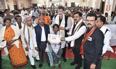 जगदलपुर के वृहद किसान सम्मेलन में उप मुख्यमंत्री श्री विजय शर्मा हुए शामिल