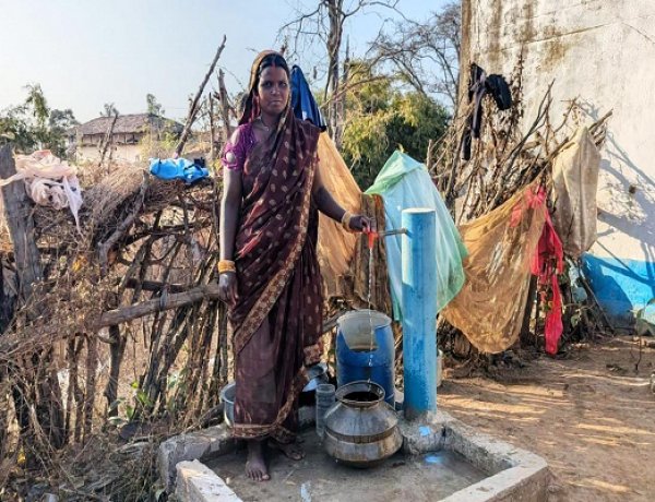हर घर जल योजना से ग्राम कन्हारी में बदली पेयजल की तस्वीर