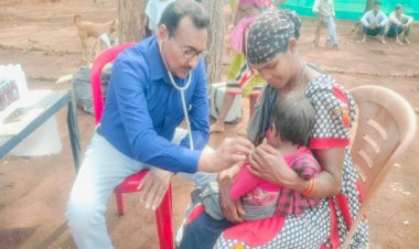 नारायणपुर के सुदूर गांवों में पहुंच रही हैं स्वास्थ्य सेवाएं : 107 ग्रामीणों को मिला उपचार