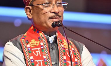 मुख्यमंत्री श्री विष्णु देव साय छत्तीसगढ़ सिंधी सेवा महापंचायत द्वारा आयोजित ‘चन्ड्र जी रात, सिंधिन जो मेलो – आनंद मेलो’ में हुए शामिल