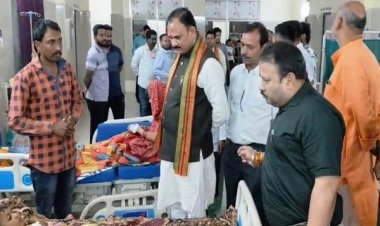 मरीजों की सेहत से समझौता नहीं' - स्वास्थ्य मंत्री श्याम बिहारी जायसवाल