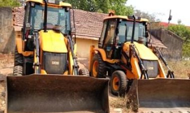 अवैध खनिज उत्खनन व परिवहन पर कार्रवाई, 11 वाहन जप्त