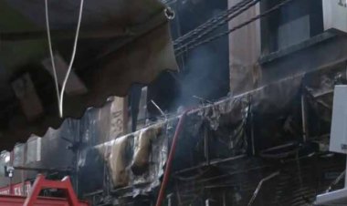 दिल्ली में चार मंजिला इमारत में आग लगने से 6 की मौत