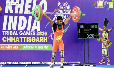 आर्थिक चुनौतियों को मात देकर वेटलिफ्टिंग में पहचान बना रहे झारखंड के बाबूलाल हेम्ब्रम