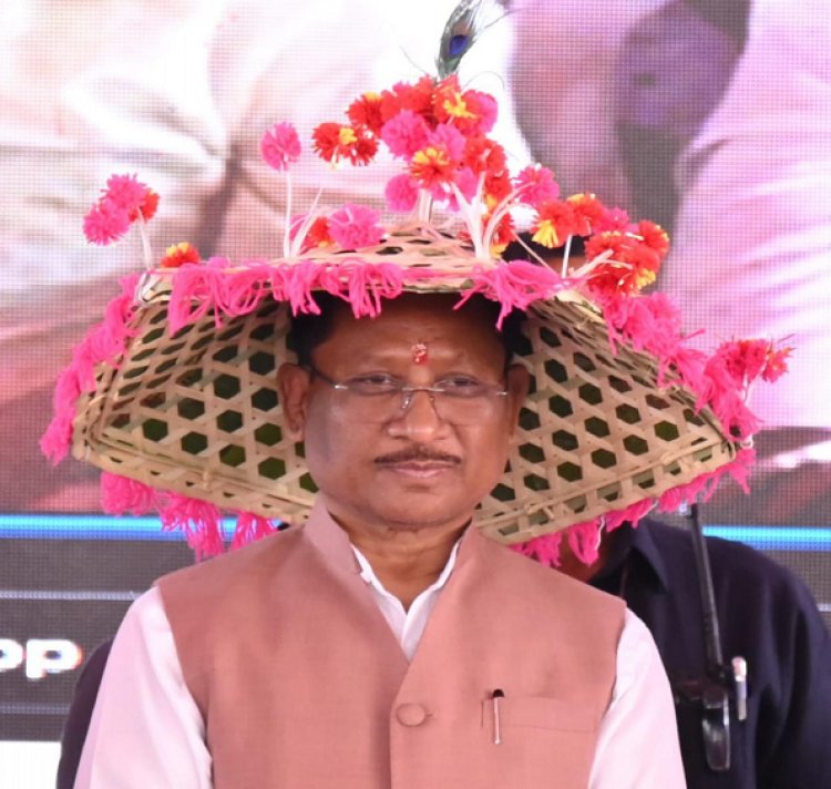 किसानों के सम्मान और समृद्धि के लिए सरकार प्रतिबद्ध : मुख्यमंत्री श्री विष्णुदेव साय