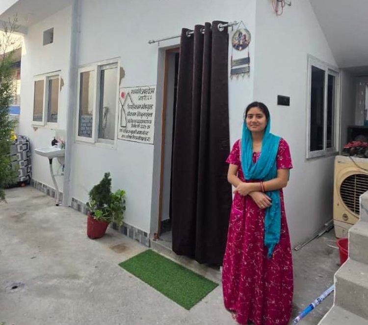 रायपुर : पूरा हुआ मनीषा का सपना, मिला सुरक्षित आशियाना