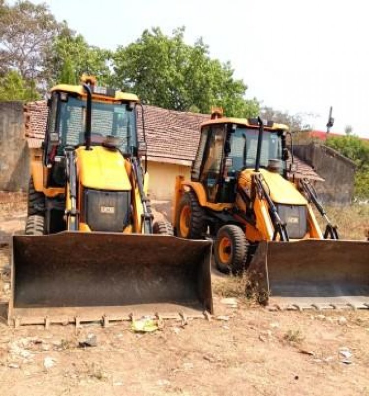 अवैध खनिज उत्खनन व परिवहन पर कार्रवाई, 11 वाहन जप्त