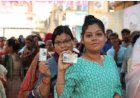 पश्चिम बंगाल में दूसरे चरण में 11 बजे तक करीब चालीस प्रतिशत मतदान