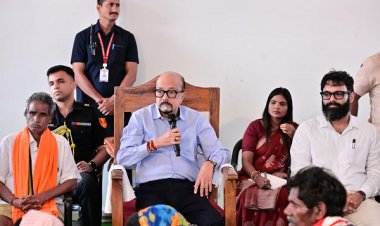 राज्यपाल श्री रमेन डेका ने ग्राम बेहराखार जाकर विशेष पिछड़ी जनजाति बिरहोर समुदायों से की आत्मीय मुलाकात