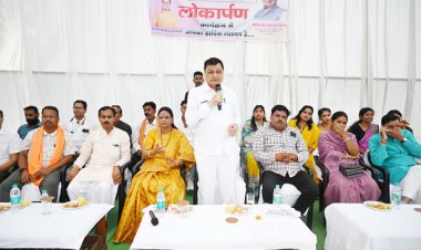 रायपुर : उद्योग मंत्री श्री लखनलाल देवांगन ने रजत जयंती उद्यान को जनसेवा में किया समर्पित