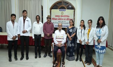 लोकभवन में लगा होम्योपैथिक स्वास्थ्य परीक्षण शिविर