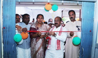 उप मुख्यमंत्री श्री साव ने किया मावा मोदोल लाइब्रेरी चारामा का शुभारंभ