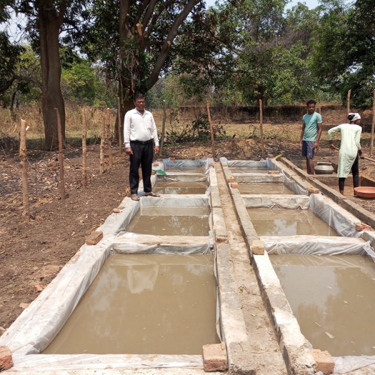 शासकीय फार्म में नील-हरित काई उत्पादन की शुरुआत