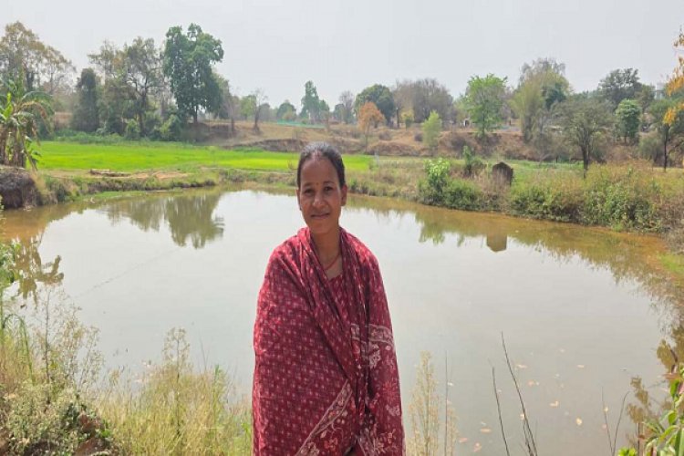 मनरेगा की ‘डबरी’ और ‘बिहान’ के सहयोग से सविता बनीं आत्मनिर्भर