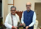 राज्यपाल श्री डेका से पंजाब के राज्यपाल श्री कटारिया ने की सौजन्य भेंट