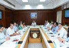मुख्य सचिव ने महत्वपूर्ण योजनाओं के क्रियान्वयन की समीक्षा