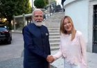 इटली पहुंचे पीएम मोदी ने जॉर्जिया मेलोनी को भेंट किया मेलोडी टॉफी का पैकेट