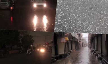 उत्तर भारत में मौसम का कहर: आंधी-बारिश और ओलावृष्टि से जनजीवन अस्त-व्यस्त