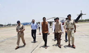 वित्तमंत्री श्री ओपी चौधरी का किया गया आत्मीय स्वागत