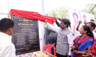 बस्तर के विकास को रफ्तार - वन मंत्री केदार कश्यप