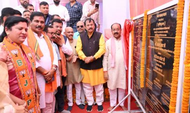 उप मुख्यमंत्री श्री अरुण साव ने 9.96 करोड़ के कार्यों का किया लोकार्पण-भूमिपूजन