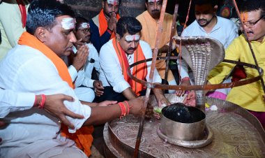 उप मुख्यमंत्री श्री विजय शर्मा ने भोरमदेव मंदिर में की पूजा अर्चना