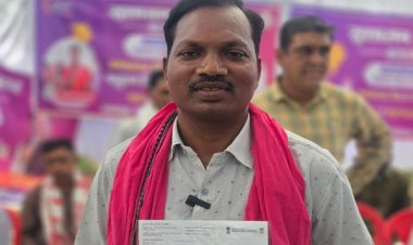 सुशासन तिहार में मिला सॉइल हेल्थ कार्ड, आधुनिक खेती से बढ़ा नेवल साय कुजूर का मुनाफा