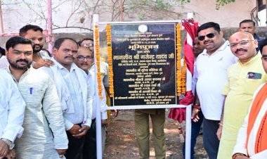 शिक्षा मंत्री गजेन्द्र यादव ने पुलगांव और उरला हाईस्कूल में विकास कार्यों का किया भूमिपूजन