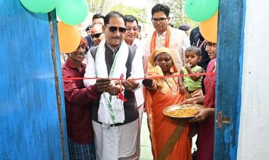 पक्के घर का सपना हुआ साकार : मुख्यमंत्री श्री विष्णु देव साय ने लेमरू में हितग्राही धरम सिंह के नए आवास में कराया गृह प्रवेश