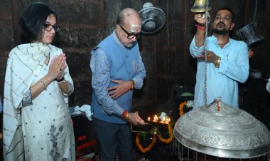 भोरमदेव पहुंचे राज्यपाल श्री रमेन डेका, पूजा-अर्चना कर प्रदेशवासियों की सुख-समृद्धि की कामना की
