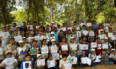 देवपुर में समर कैंप का आयोजन- बच्चों ने प्रकृति के सानिध्य में सीखा टीम भावना और रोमांच का पाठ