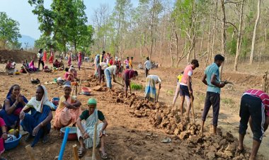 महात्मा गांधी नरेगा अंतर्गत 2588 निर्माण कार्यों से ग्रामीणों को मिल रहा रोजगार