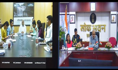 राज्यपाल श्री डेका ने गरियाबंद जिले में जल संरक्षण, प्राकृतिक खेती और जनकल्याणकारी योजनाओं पर दिया विशेष जोर