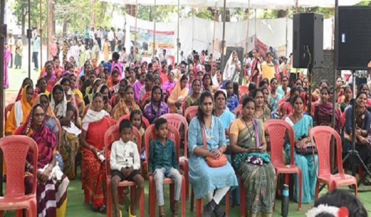 जनसमस्या निवारण शिविर में प्रकरणों का किया गया तत्काल निराकरण