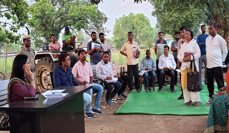 प्रधानमंत्री आवास निर्माण तेजी से पूरा कराने लगी जनचौपाल