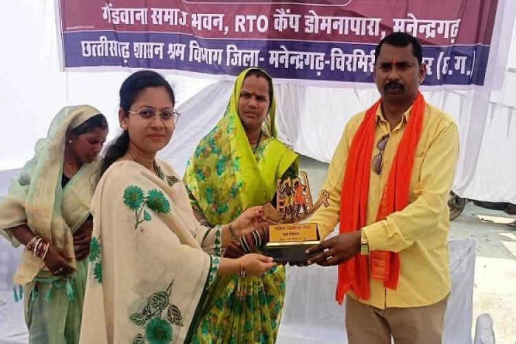 भव्य श्रमिक सम्मेलन में गूंजा श्रमिक सशक्तिकरण का संदेश