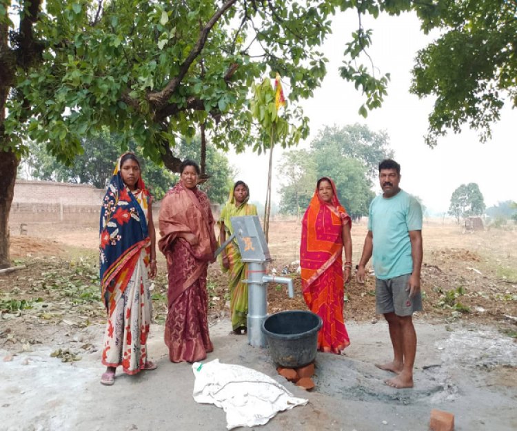 मुख्यमंत्री श्री विष्णुदेव साय के निर्देश पर वर्षों पुरानी पेयजल समस्या का हुआ समाधान